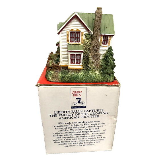The Americana Collection Liberty Falls Henshaw House AH181 with Box Exc Cond - Picture 6 of 7